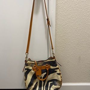 Dooney and Bourke crossbody animal print bag